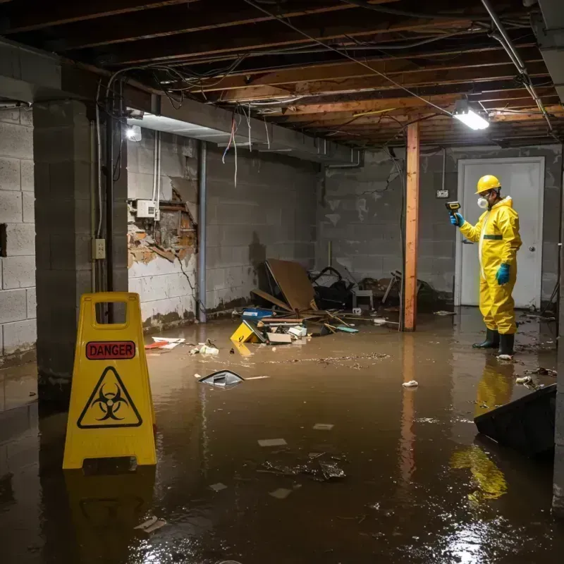 Flooded Basement Electrical Hazard in Gurabo Municipio, PR Property